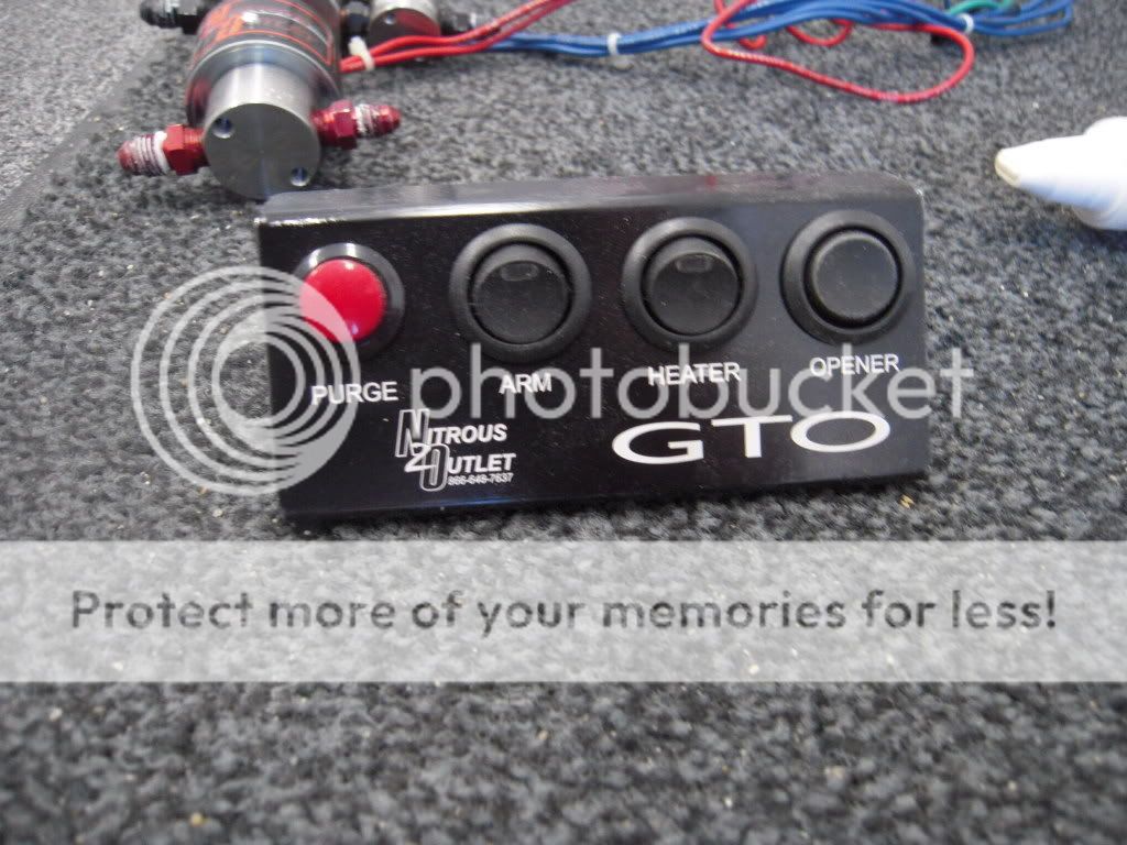 Nitrous Outlet complete 90mm kit, with gaugle cluster, and GTO hidden