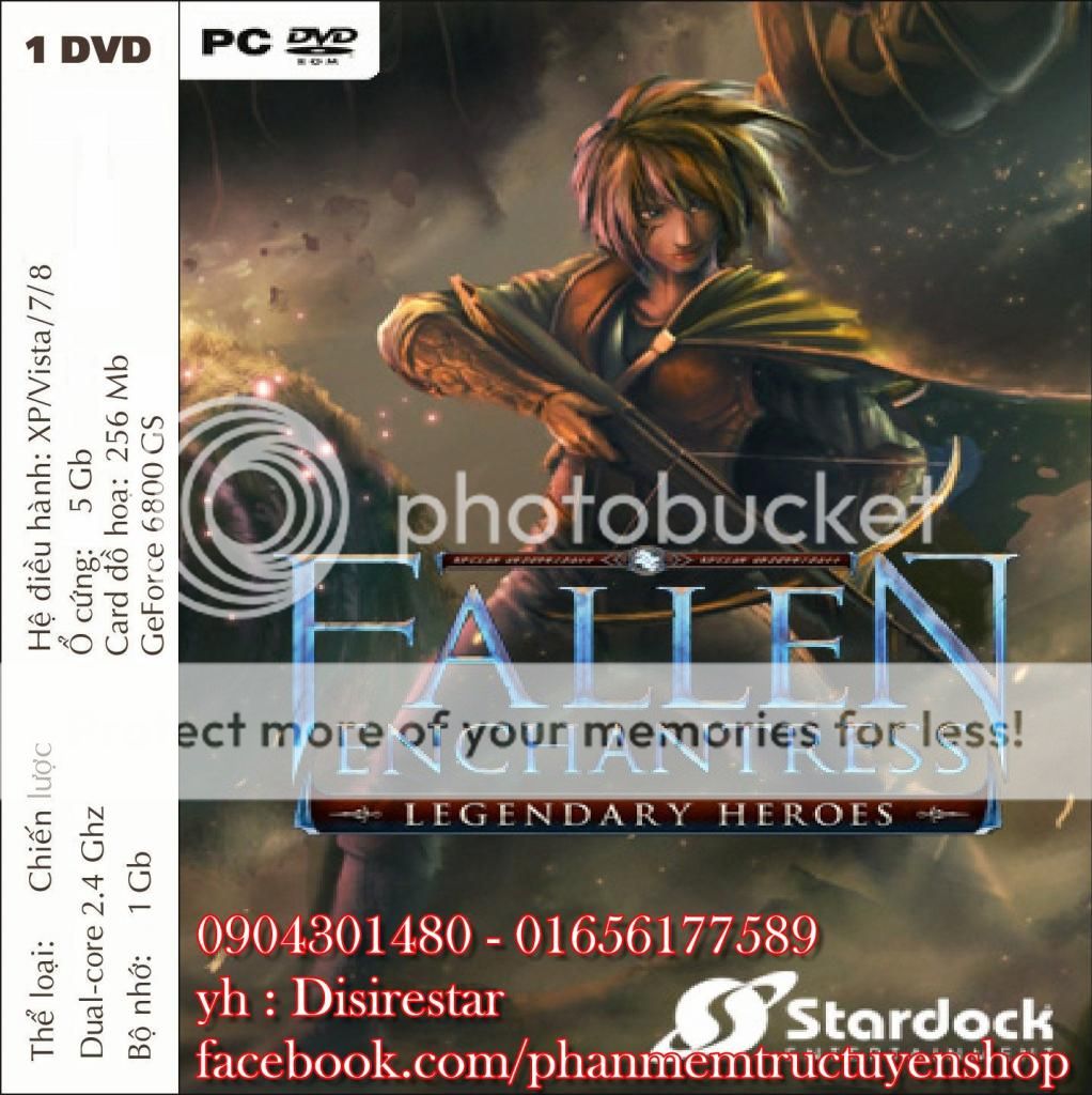 Bán đĩa cài đặt Phần mềm và Game cho máy tính.