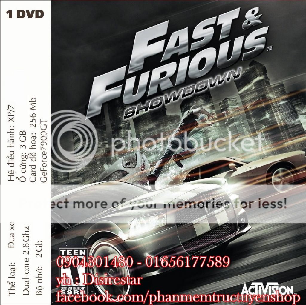 Bán đĩa cài đặt Phần mềm và Game cho máy tính.