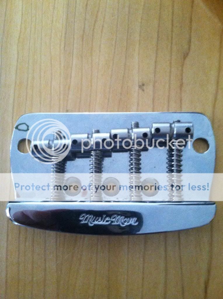 SOLD Musicman Stingray 4 string bridge. official ernie ball part