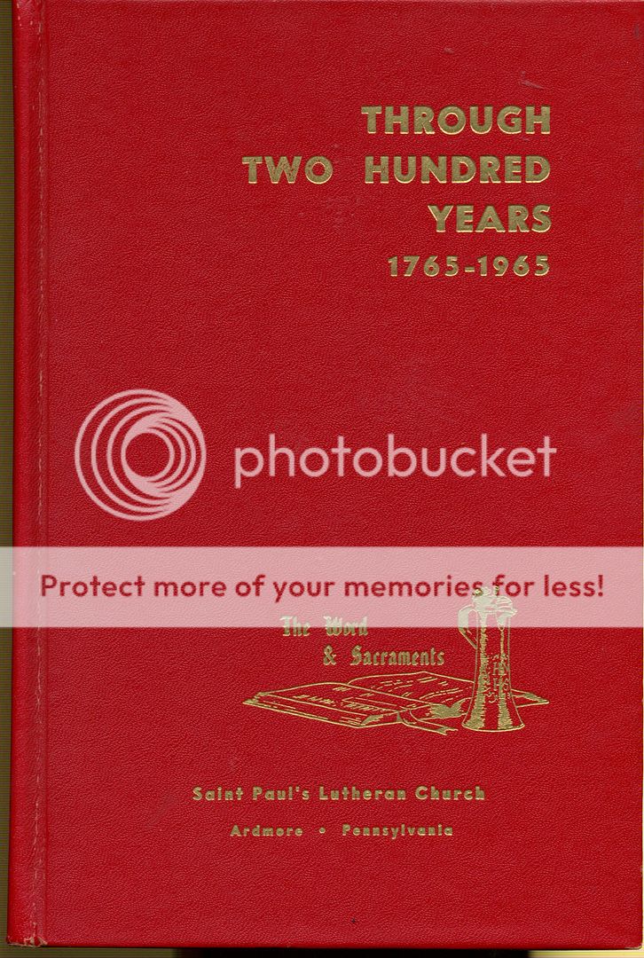 Image for Through two hundred years, 1765-1965: Saint Paul's Lutheran Church, Ardmore, Pennsylvania